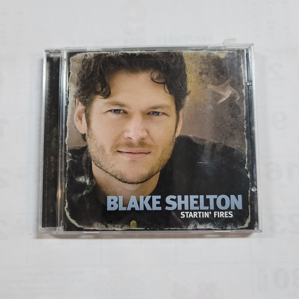 Startin' Fires By Blake Shelton (CD, 2008)