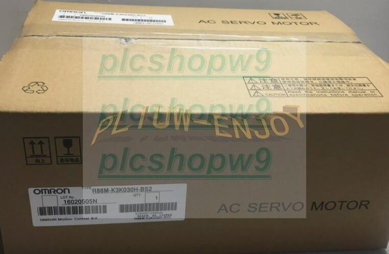 1pcs New Omron AC Servo Motor R88M-K3K030H-BS2