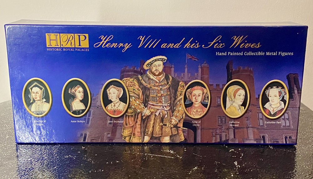 W. Britains 40248 Henry VIII And His Six Wives Figurines Set Complete NIB
