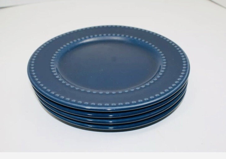 Royal Norfolk Navy Blue Beaded Rim 7 5/8