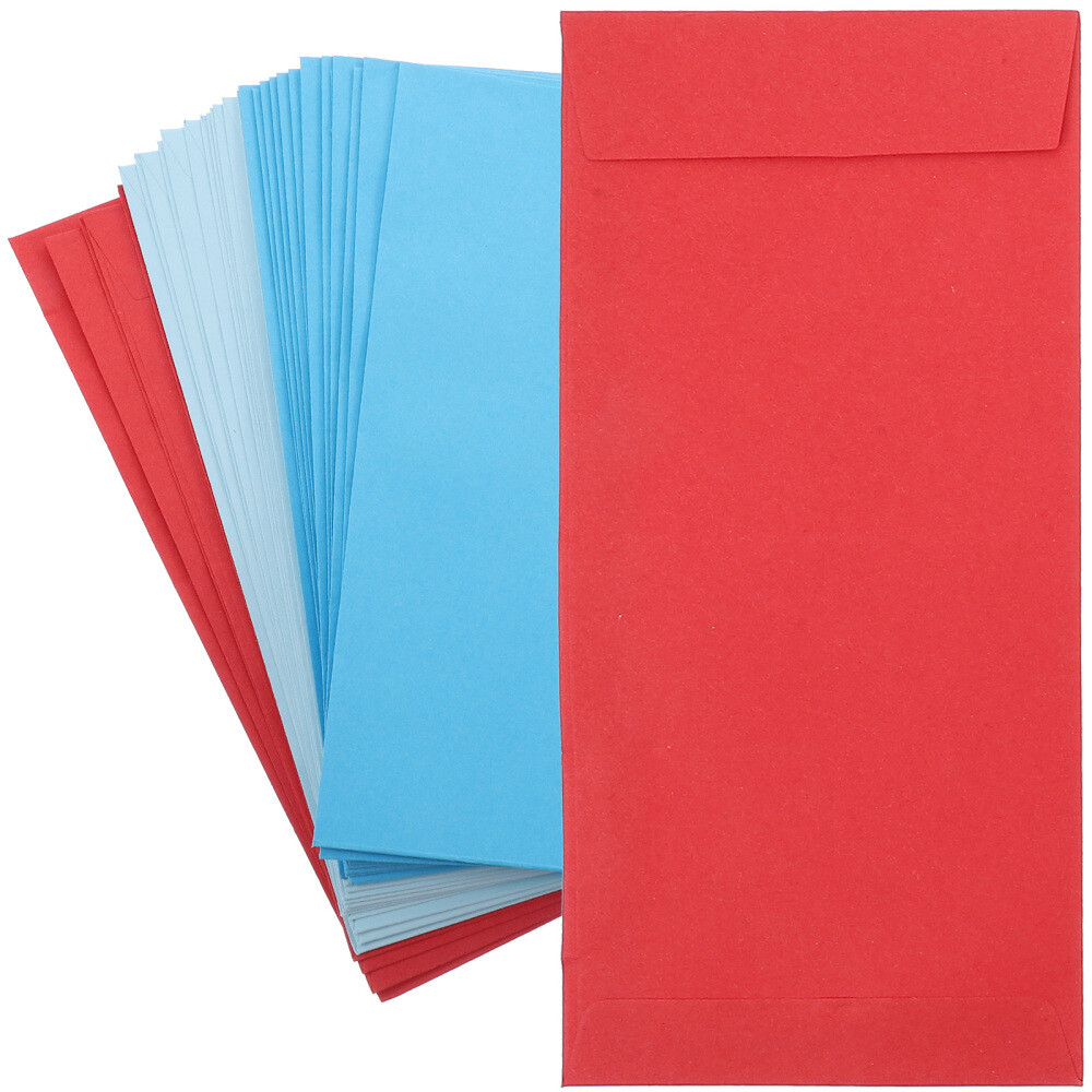 Sobres autoadhesivos de papel para póster de 30 piezas para almacenamiento de dinero oficina