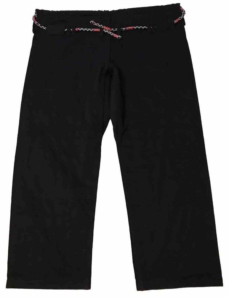 OSS GI Pants Sze A2 Martial Arts Training Taekwondo MMA Karate Black Drawstring