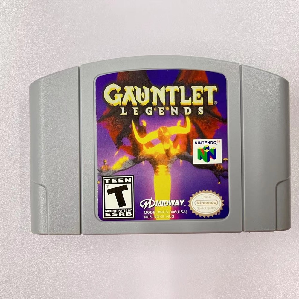 US Version Gauntlet Legends for N64 Video Game Console