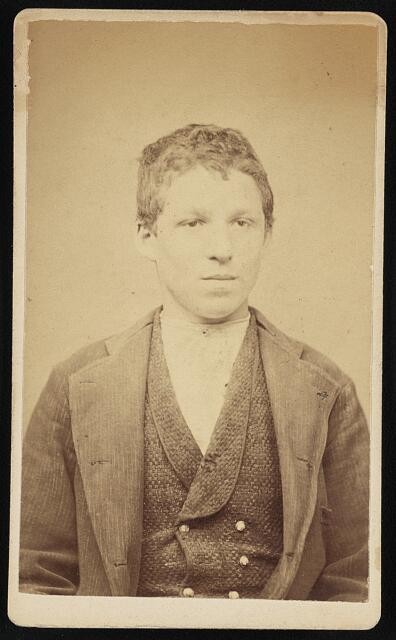 John Corrie, alias Corey, head-and-shoulders portrait, facing slightly right