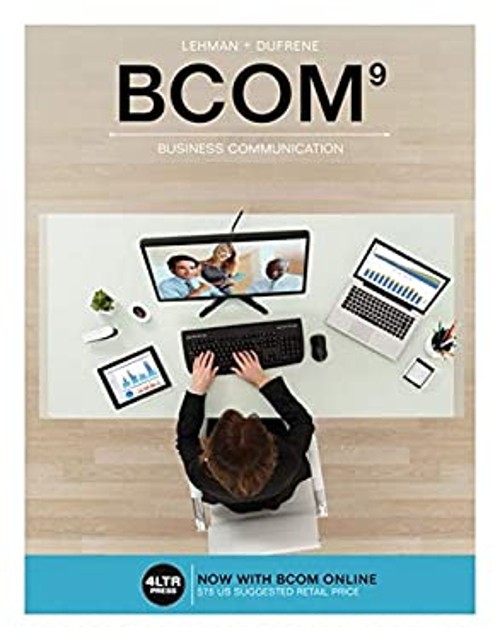 BCOM with BCOM Online, 1 Term 6 Months Printed Access Card PaperbFree US Delivery | ISBN:133711684X