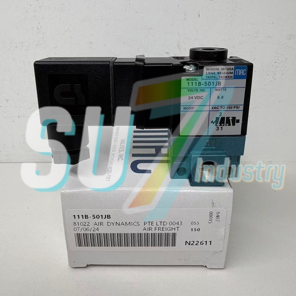 MAC 111B-501JB solenoid valve# 1pcs New In Box