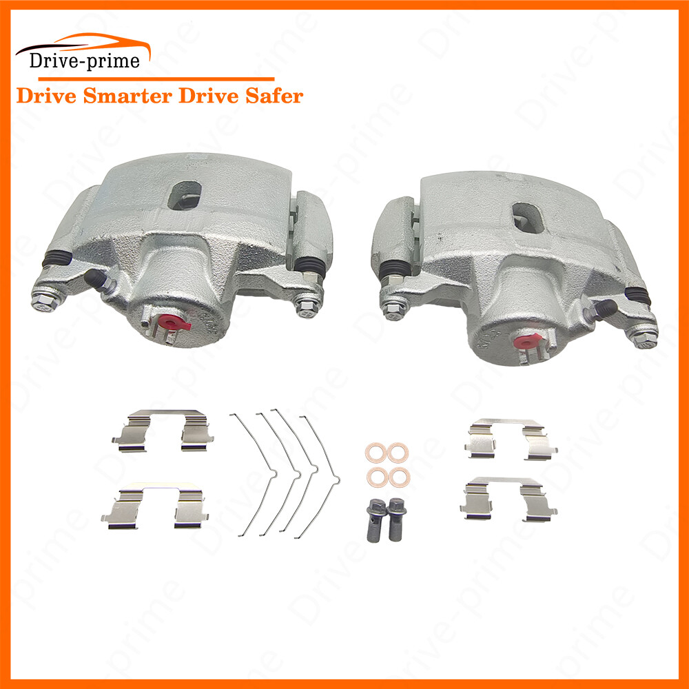 2Pcs Front Left Right Brake Calipers with Bracket Fit 2002-2011 Honda CR-V Element