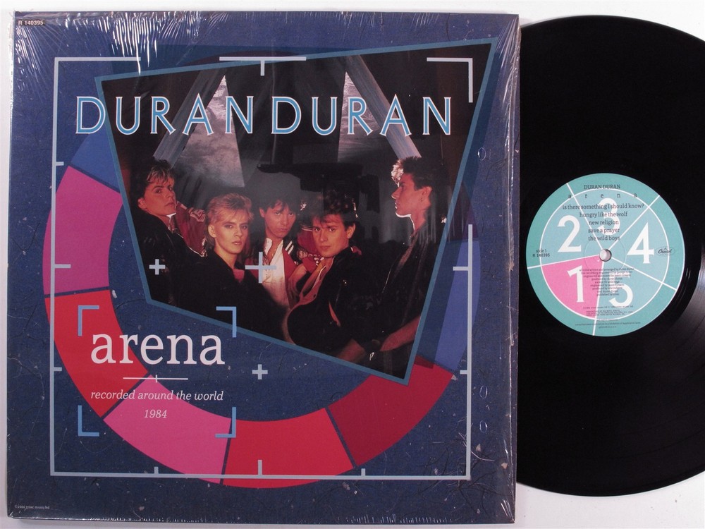 DURAN DURAN Arena CAPITOL LP VG++ club edition gatefold SHRINK f