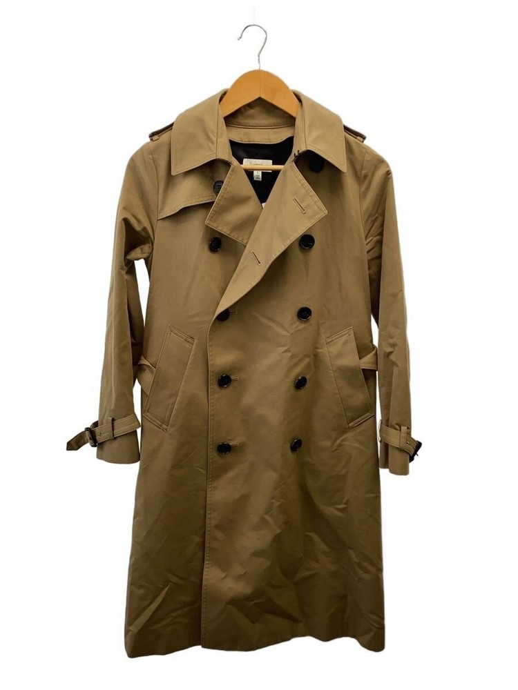 Hyke Trench Coat/1/Cotton/Cml/Plain/151-17005 60301
