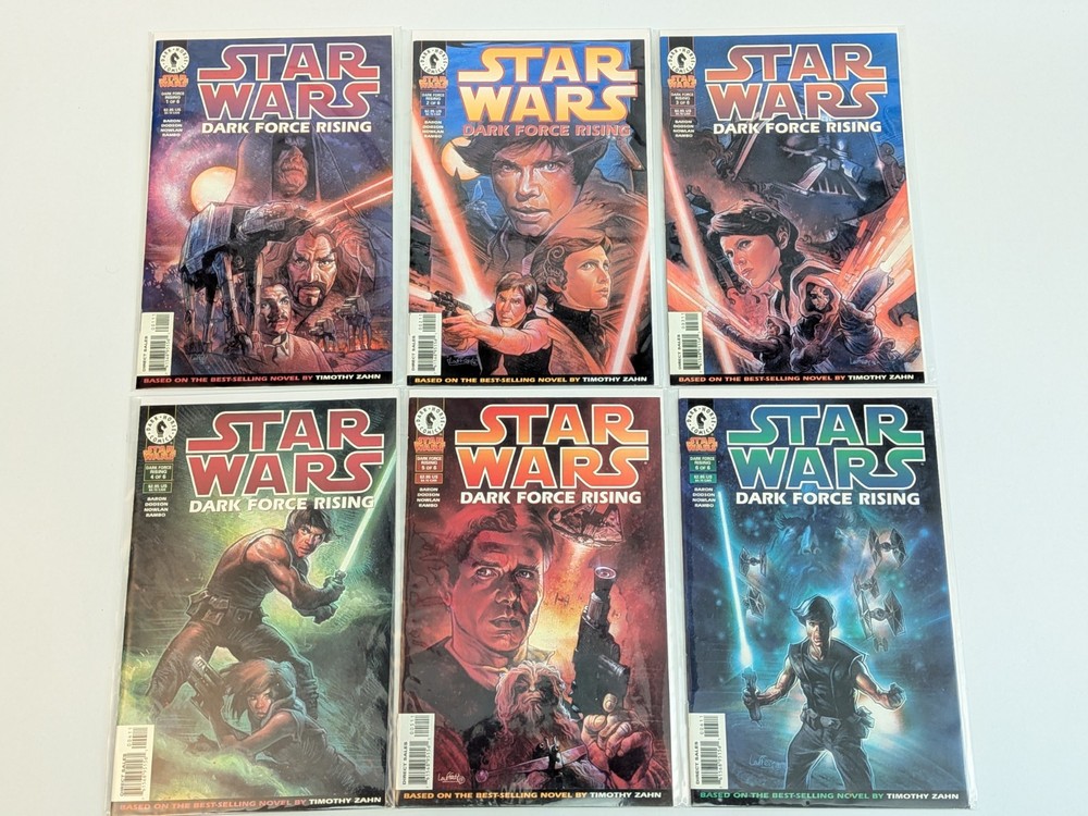 Lot of 6 - Star Wars: Dark Force Rising 1-6 - Dark Horse Comics 1997