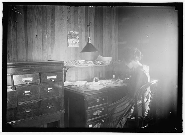 National Women's Party Interior Washington DC 1919 Woman Suffrage Office