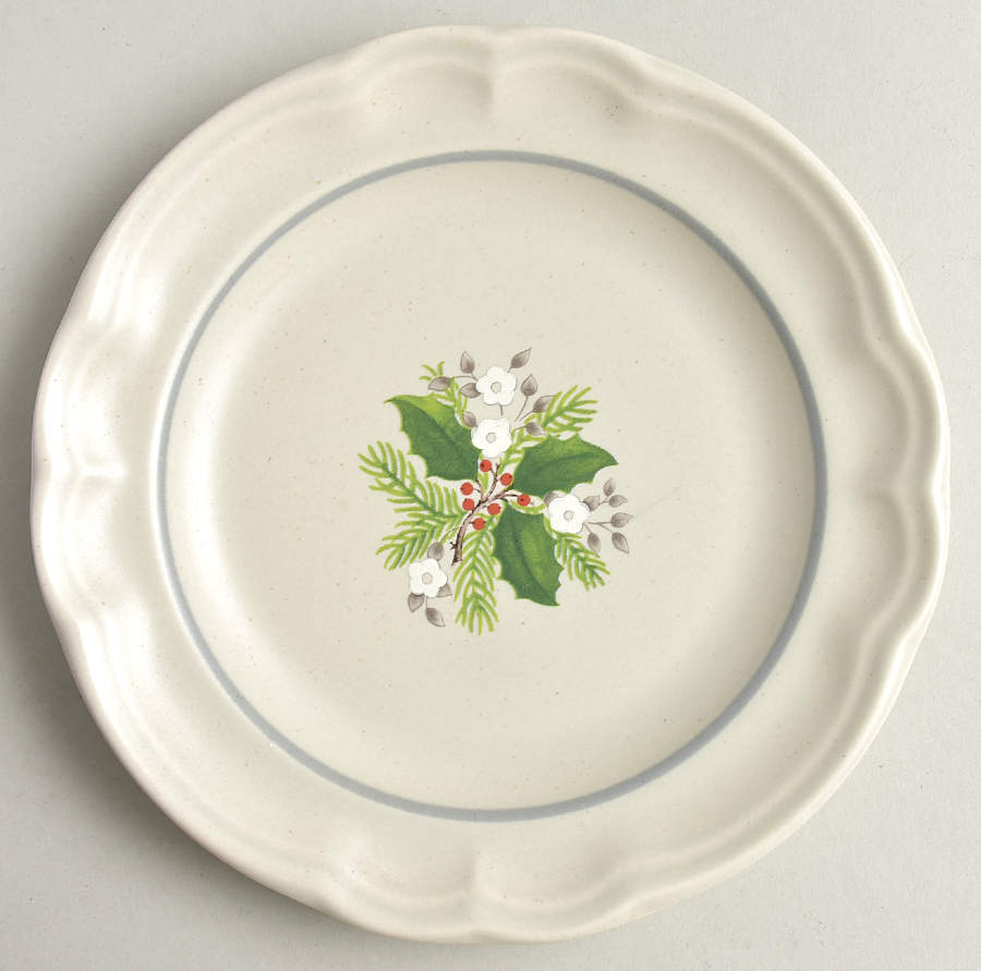 Pfaltzgraff Christmas Heirloom Salad Plate 511235 – Holiday Dinnerware