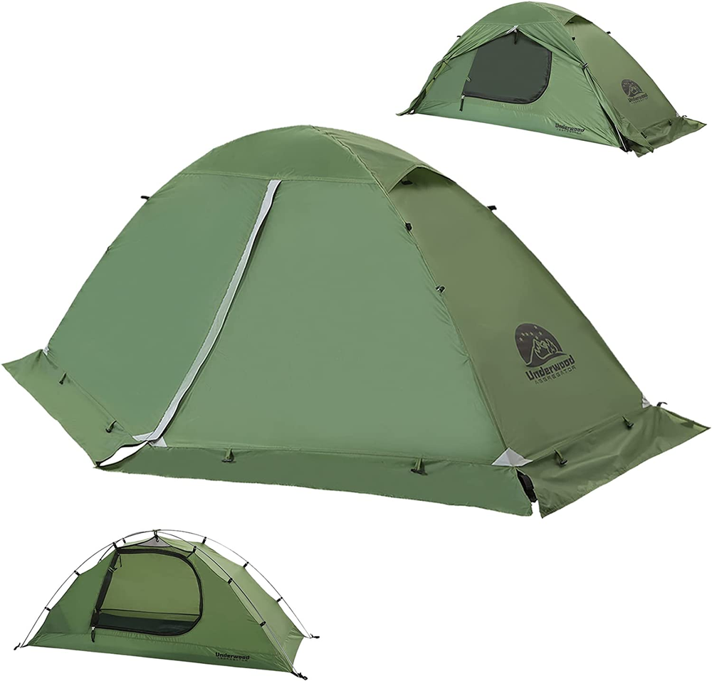 1-Person Backpacking Tent for 4-Season - Winter Waterproof Tent for One Person