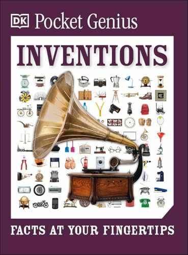 Pocket Genius Inventions: Facts at Your - Paperback, by DK - Very Good x