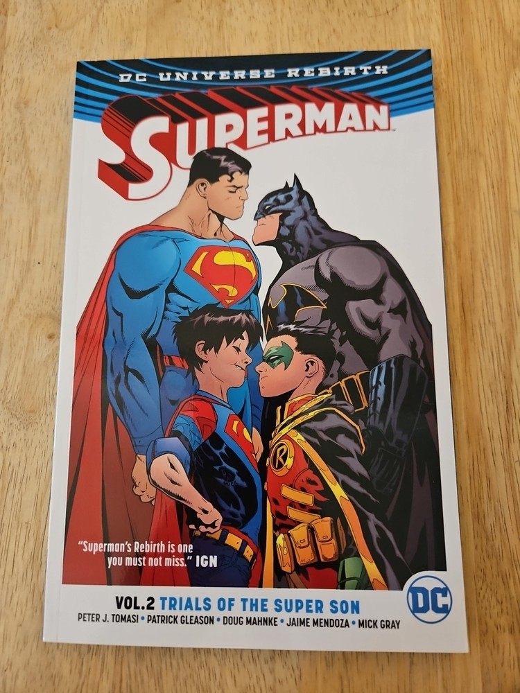Superman Vol. 2 Trials Of The Super Son Book Dc Universe Rebirth Graphic Novel