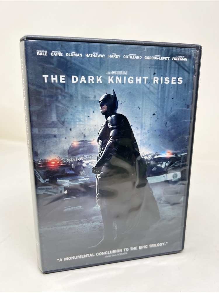 The Dark Knight Rises 2012 DVD – Christopher Nolan's Epic Batman Finale