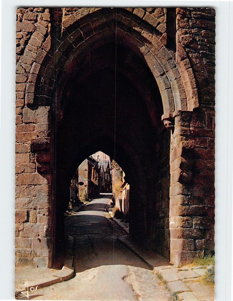 Postcard Jerzual Gate in Dinan France