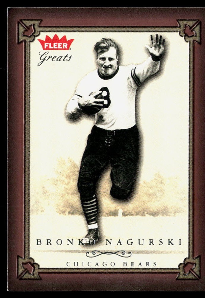 Bronko Nagurski 2004 Fleer Greats of the Game #24
