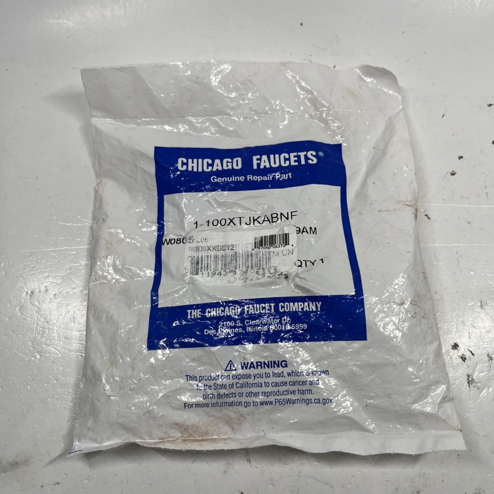 Chicago Faucets Left Hand Compression Cartridge 1-100XTJKABNF Replacement Part