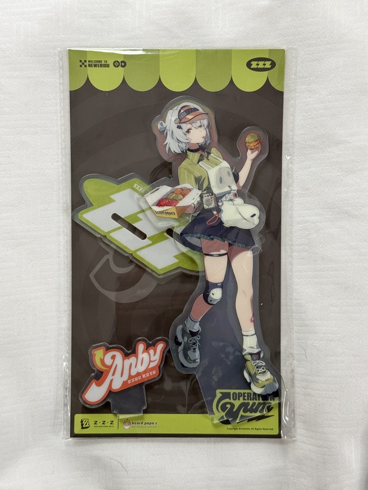ZZZ Zenless Zone Zero x Beard Papa Collab Anby Acrylic Stand