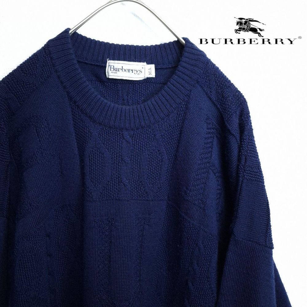 Burberry knit sweater Men's Fashion from Japan