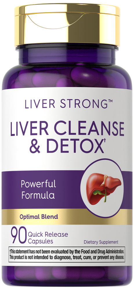 Liver Cleanse & Detox | 90 Capsules | Powerful Complex | Non-GMO | by Carlyle