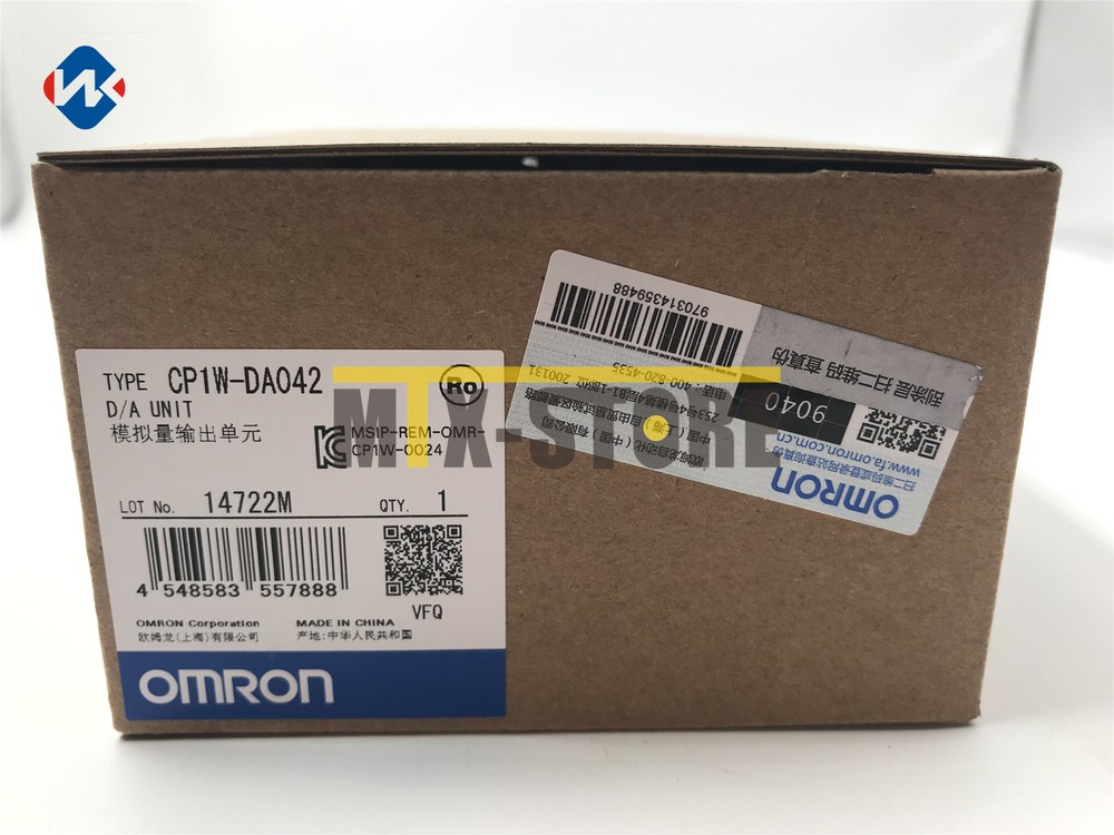 1PC New Omron Brand New CP1W-DA042 PLC Module
