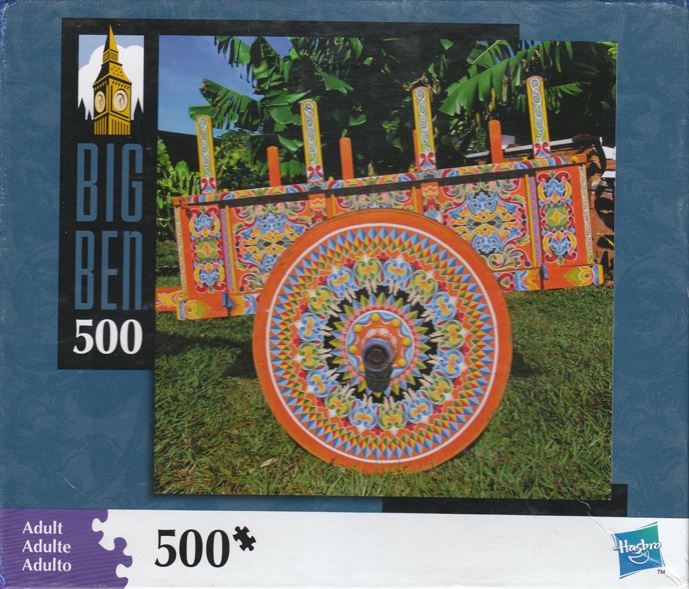 Big Benn 500: Colorful Cart 500 Piece Puzzle