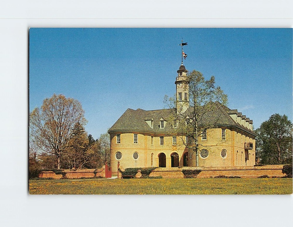 Postcard The Capitol Williamsburg Virginia USA North America