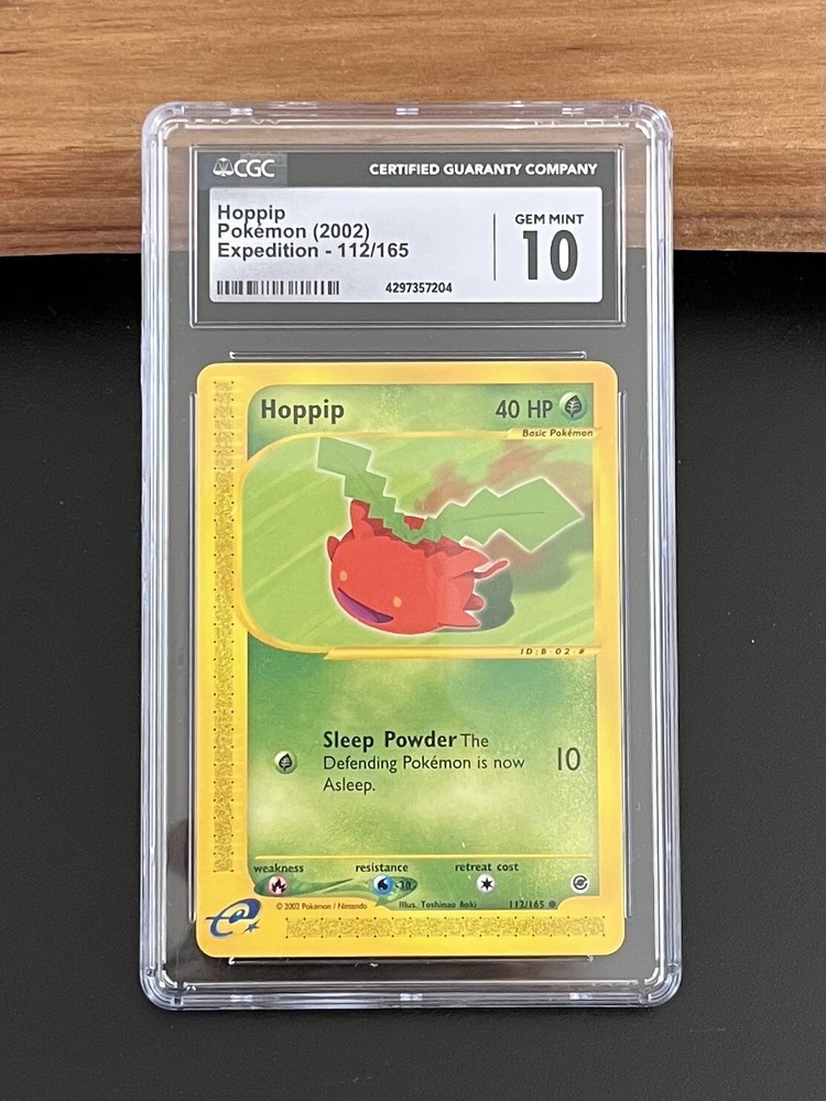 Hoppip 112/165 Pokemon Expedition Base Set Regular Card