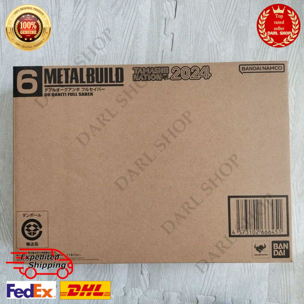 Bandai METAL BUILD 00 Qan(T) Double Oak Anta Full Saber figure TAMASHII NATION