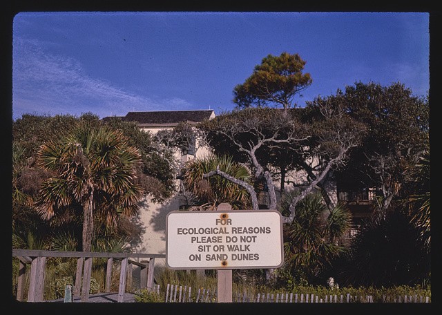 Hilton Head Island South Carolina 1970s Palmetto Dunes Sand Dunes Sign