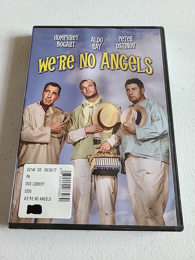 WE'RE NO ANGELS New Sealed DVD Humphrey Bogart****