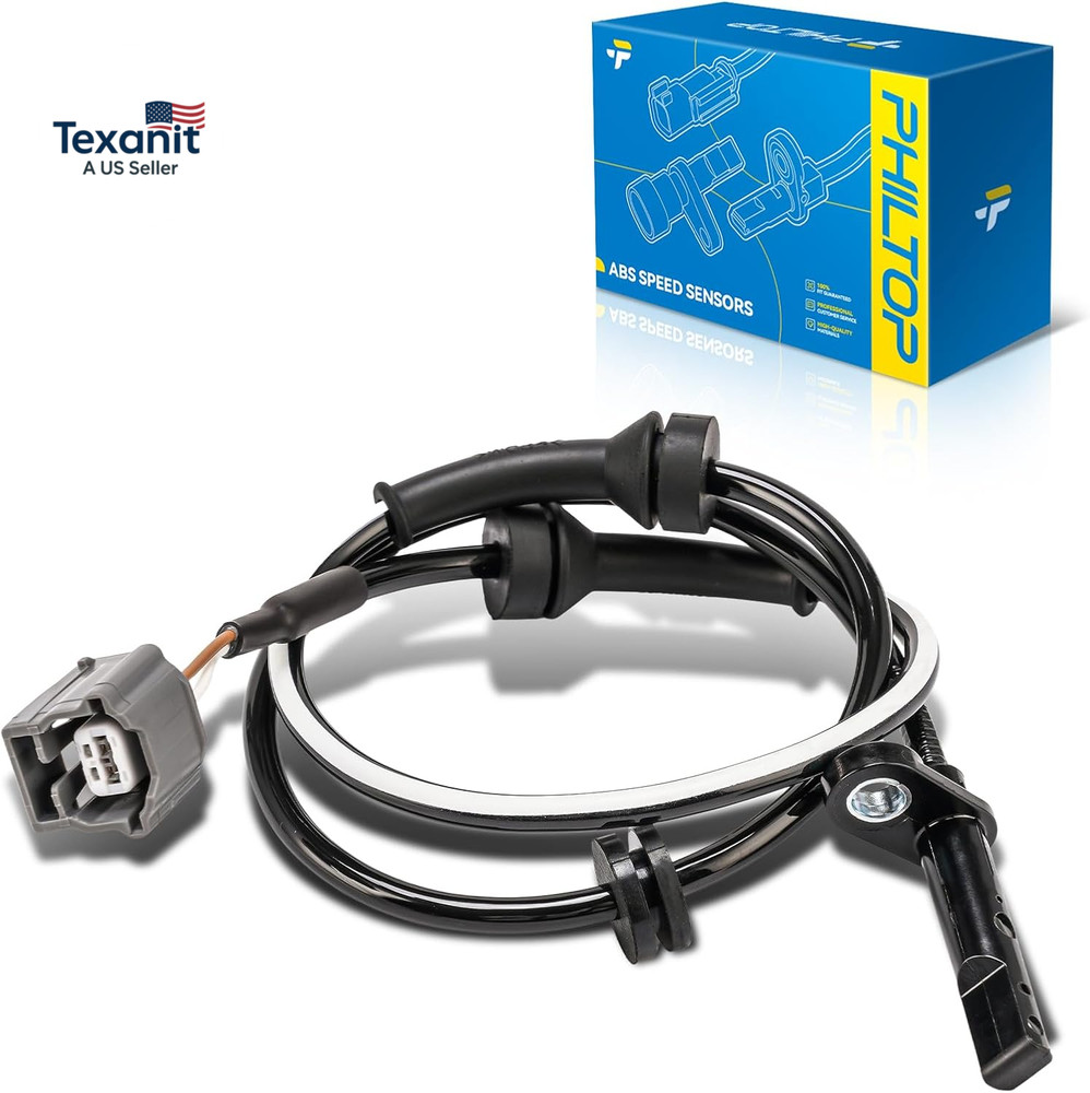 Front ABS Wheel Speed Sensor Compatible with 2014-2020 Nissan Rogue, Driver or P