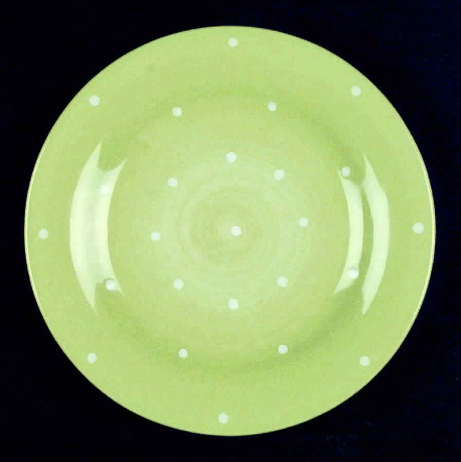 Epoch Spinners Lime Salad Plate 1863656