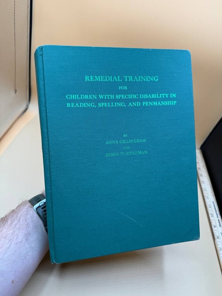 Remedial Training Children with Specific Disability Reading Spelling Penmanship