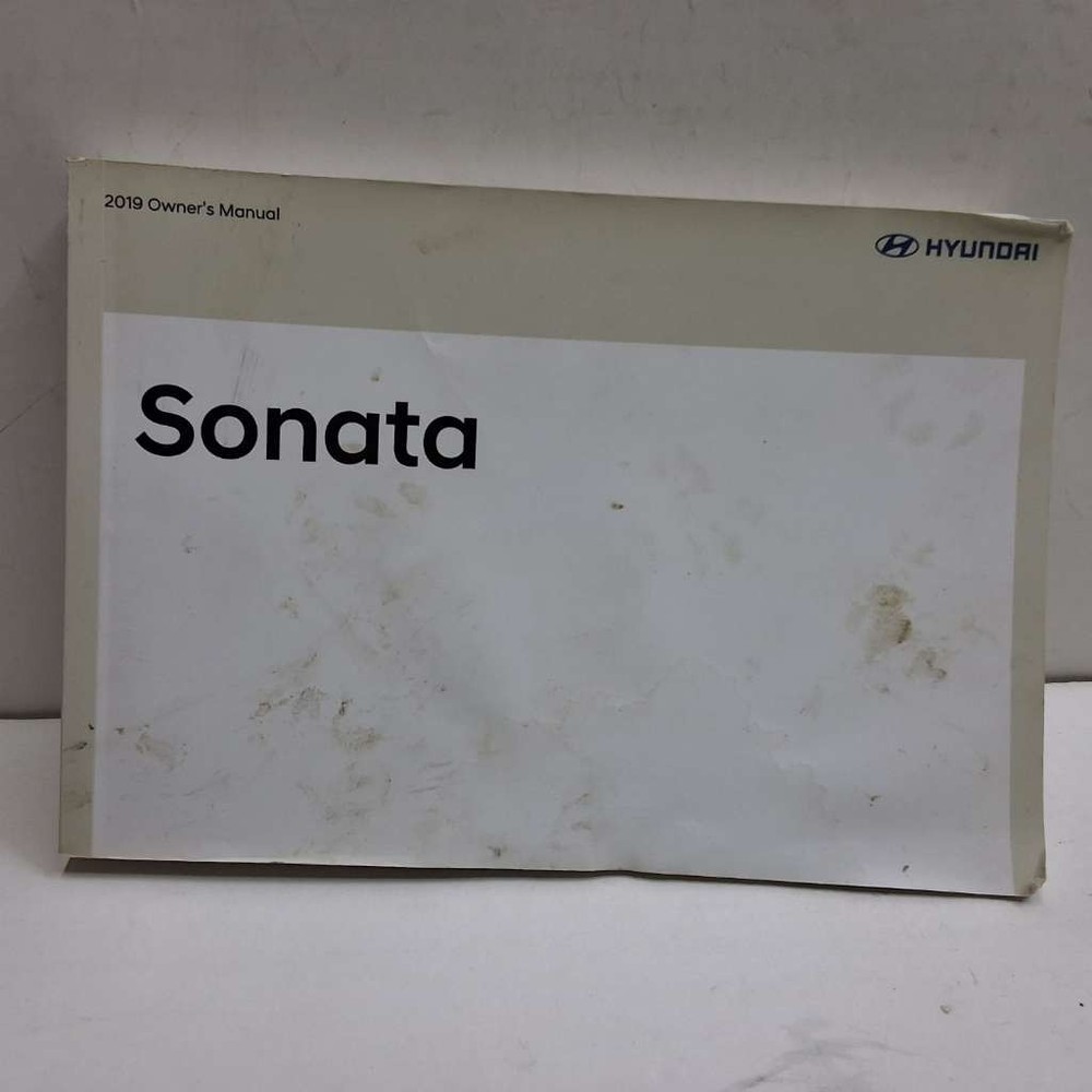 2019 Hyundai Sonata owners manual