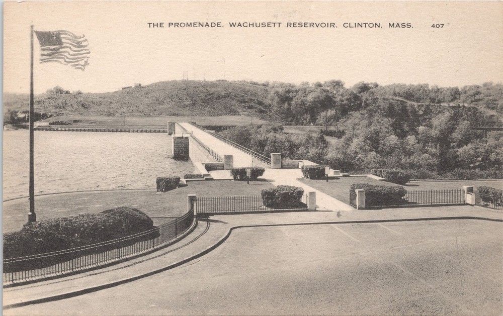 Clinton MA The Promenade Wachusett Reservoir