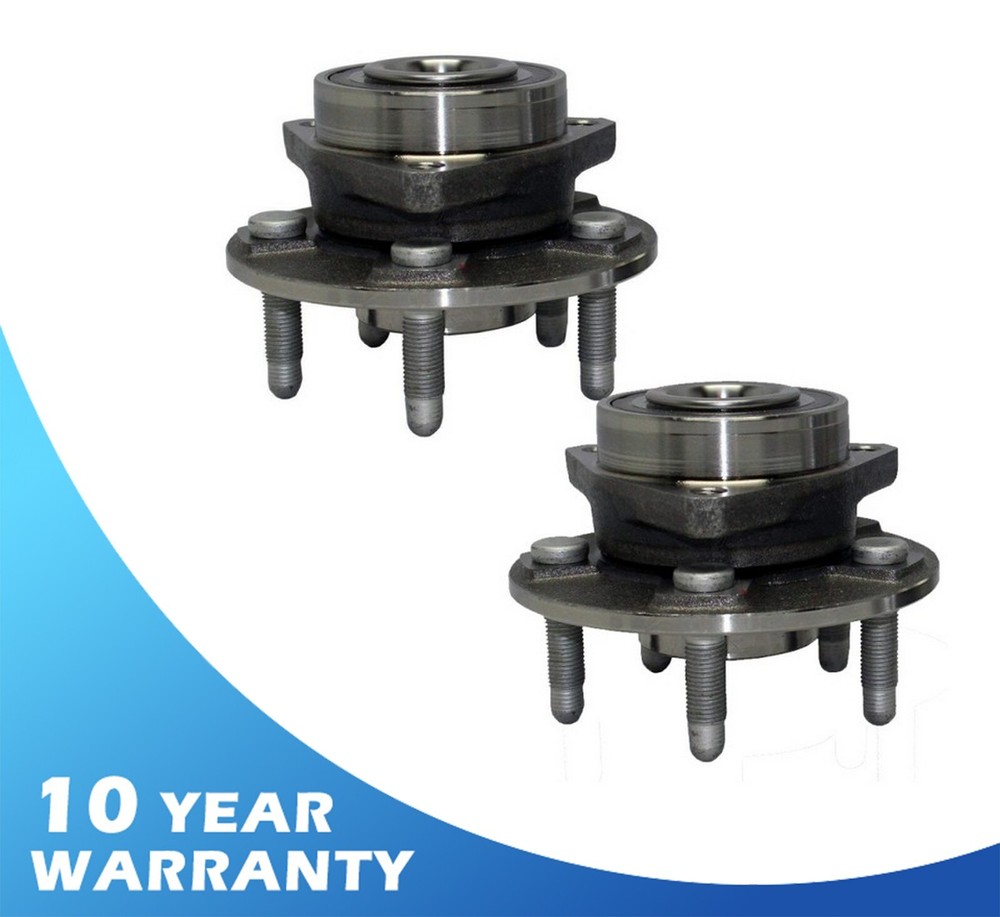 Front & Rear Wheel Hub Bearing Assembly Pair for Chevy Camaro Cadillac CTS H11 NJ