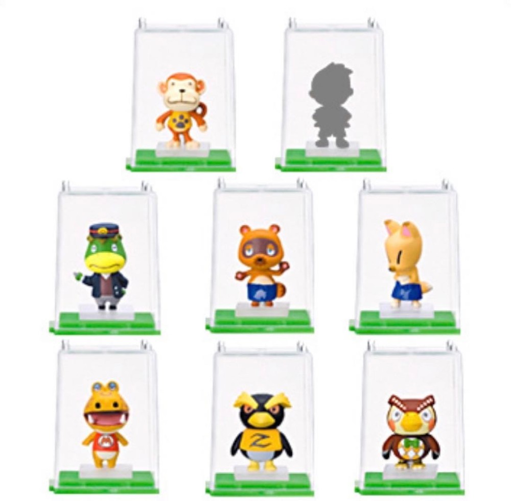 Animal Crossing Movie Figure Set 2006 Full 8 Types Unopened Rare