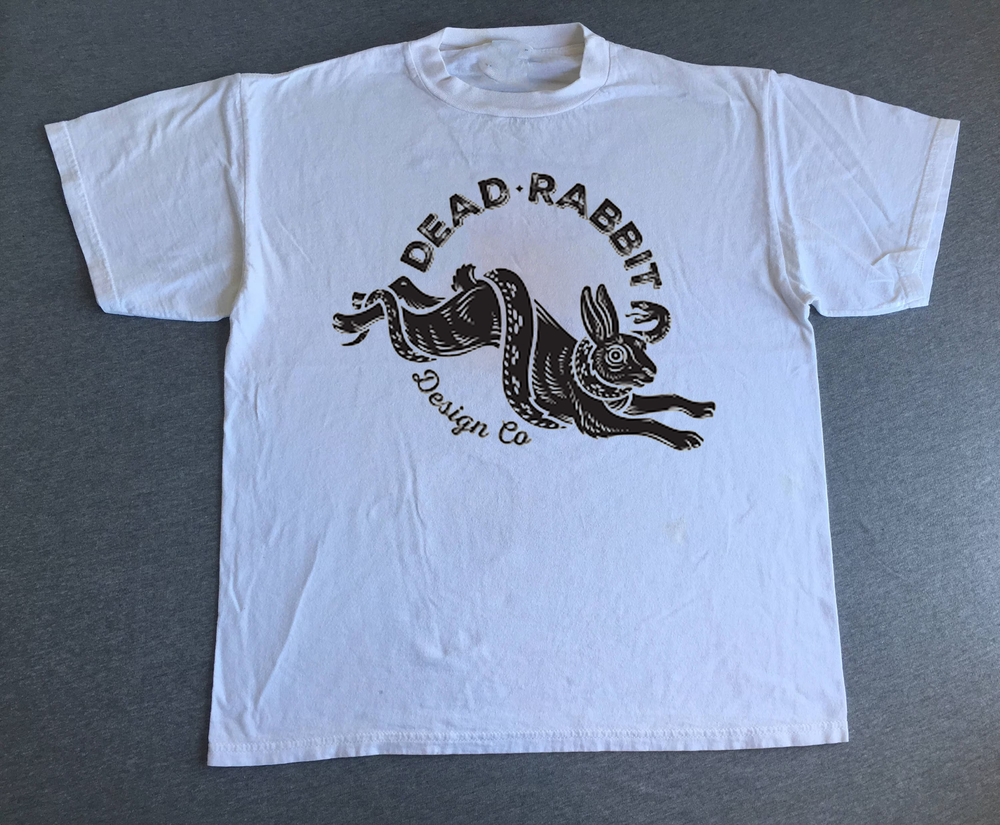 Vtg Dead Rabbitts 100_ Cotton Size S To 4XL Shirt  BL425