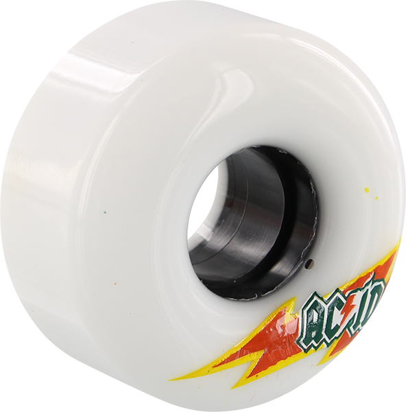 ACID FUNNER SKATERAID 56mm 86a WHITE WHEELS SET-image