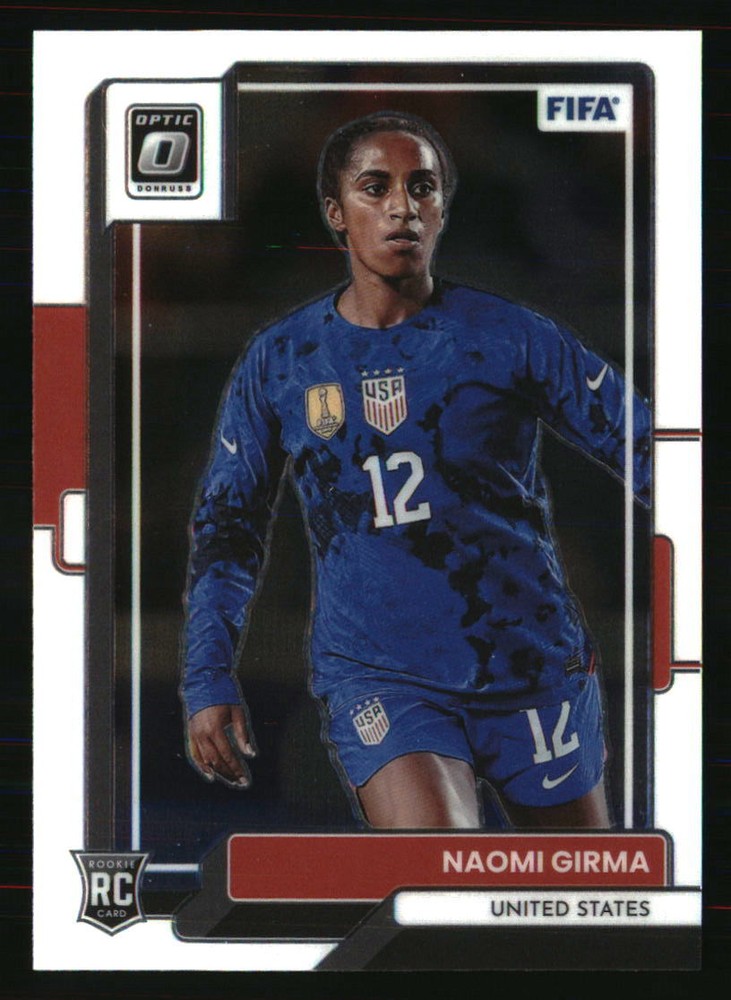 Naomi Girma 2022-23 Donruss Optic #127 SOCCER Card