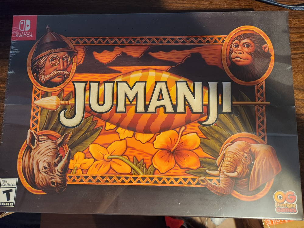 Nintendo Switch Jumanji Collector's Edition - Limited Run Games - New & Sealed