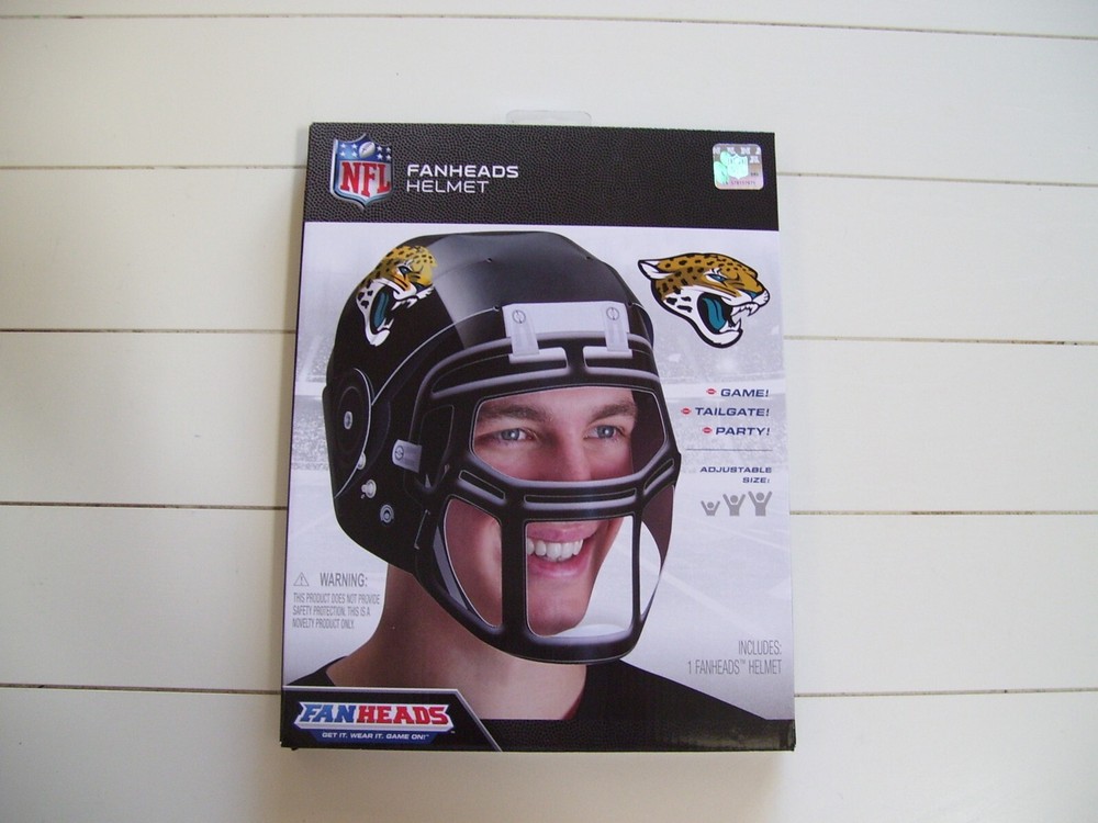 NFL Jacksonville Jaguars Fanheads Football Helmet Game Tailgate Party OSFM
