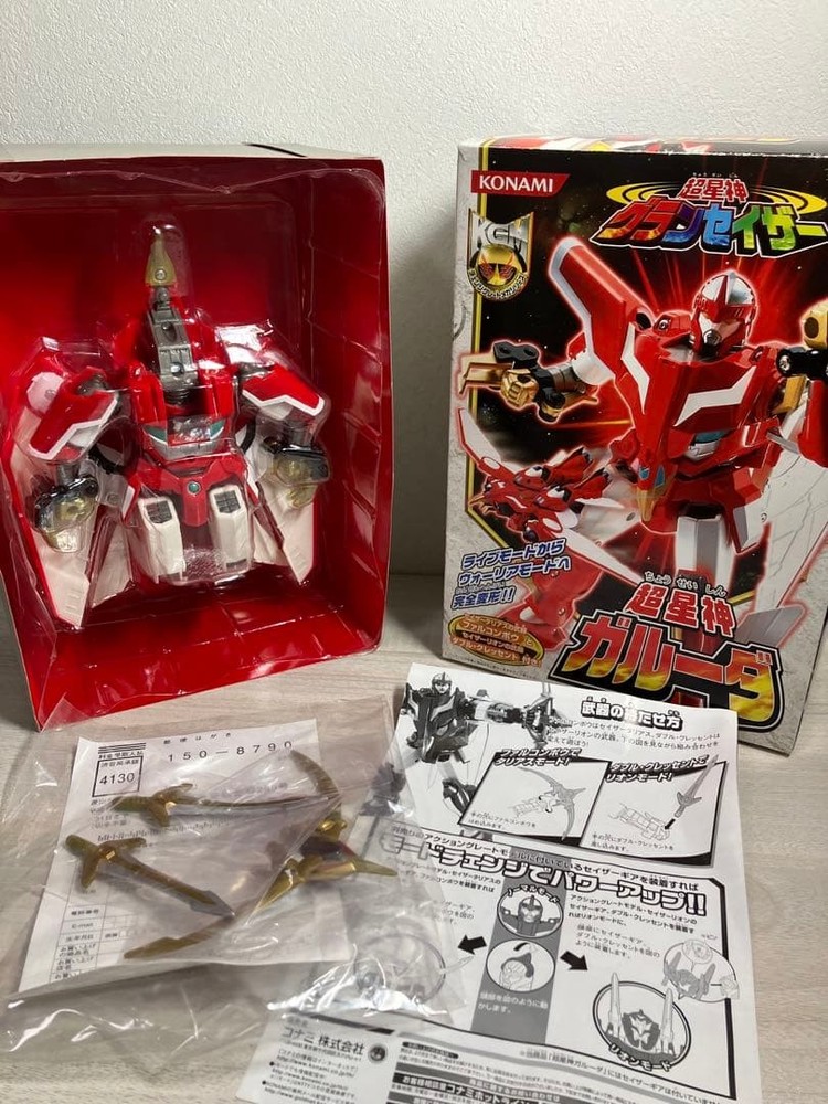 Super Seishin Gransaser Super Seishin Garuda Change Great Mecha Series KONAMI #6
