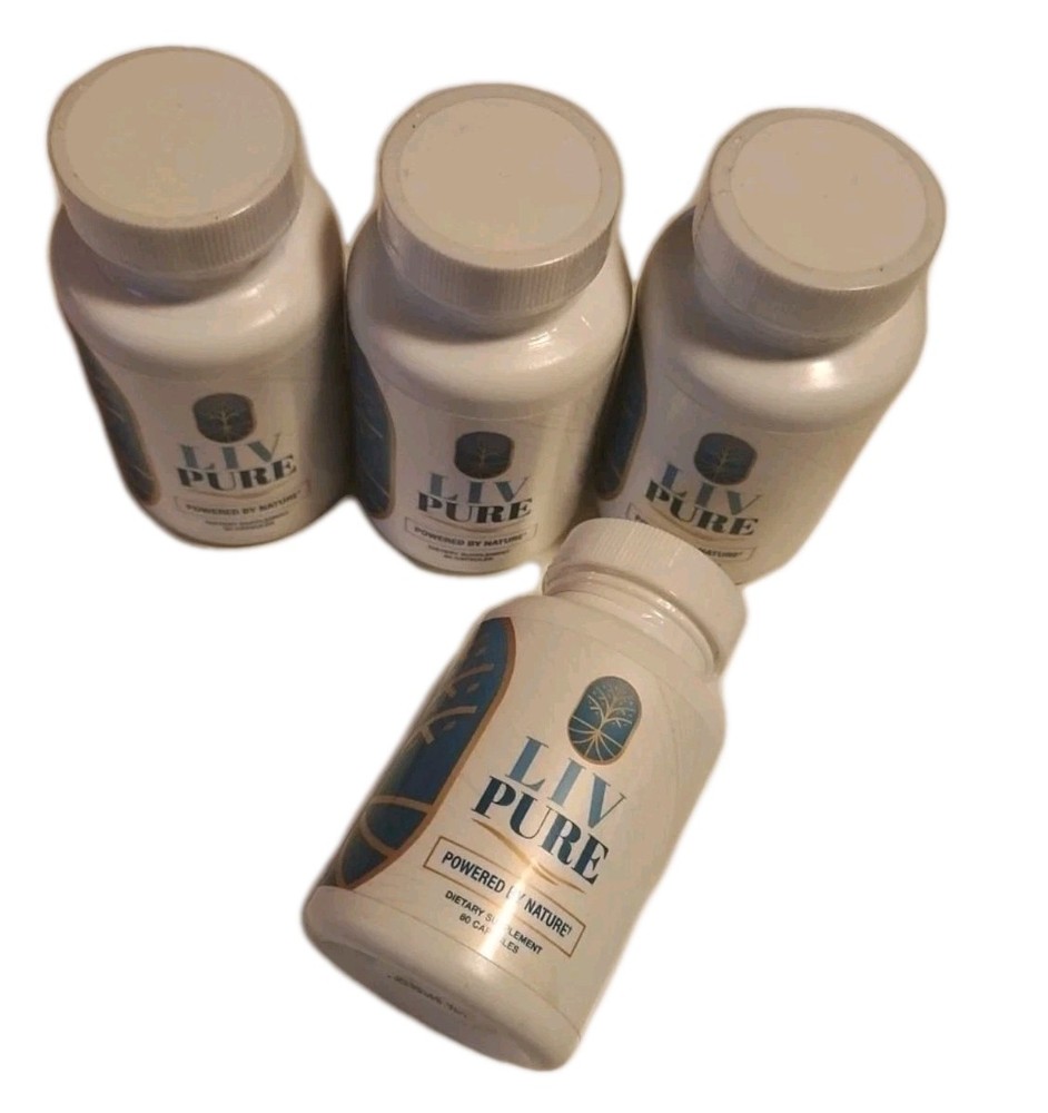 (4 Pack) Liv Pure Blood Sugar Support 240 Caps Exp 7/2026 Sealed New