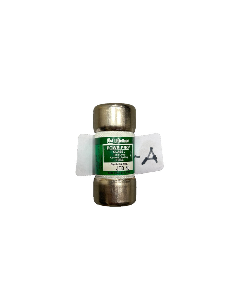 Littelfuse JTD 40 Class J Time Delay Current Limiting Fuse 40A 600VAC