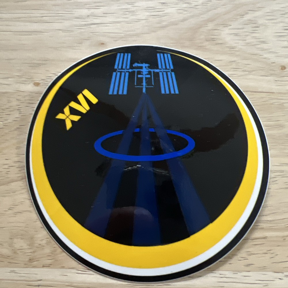 NASA Space Shuttle Mission Expedition 16 Sticker Decal