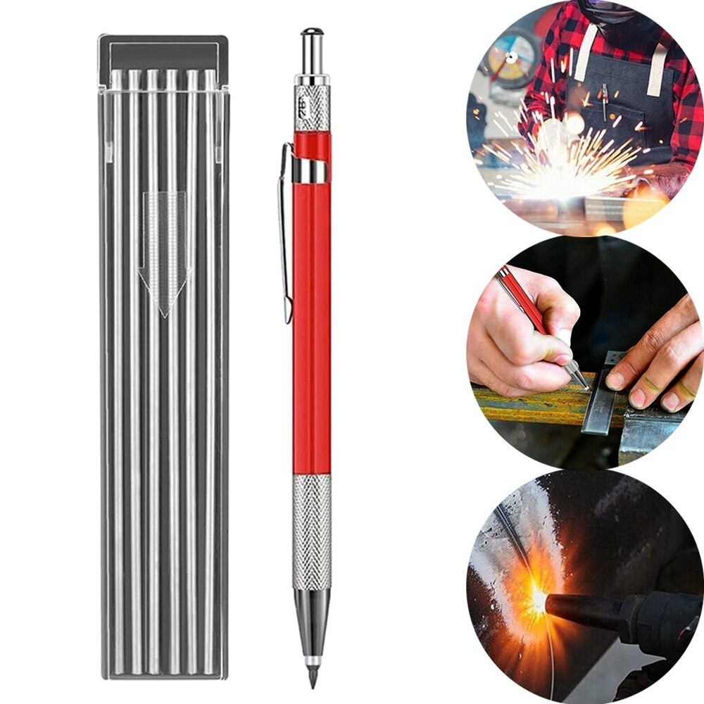 Luminous Silver Markers and Adjustable Refill Length for Precise Marking